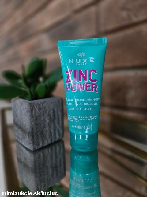 Nuxe Zinc Power čistiaci gel 30ml