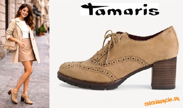 Konakove kotnicky TAMARIS !!! Nove s krabicou !!! Velkost 37 !!! SUPER CENA