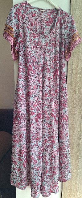 Dámske letné boho šaty s voľným strihom