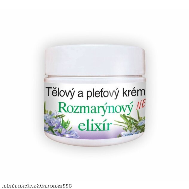 *** BC BIO Rozmarínový elixír Telový a pleťový krém 260 ml *** - " absolútna NOVINKA ***
