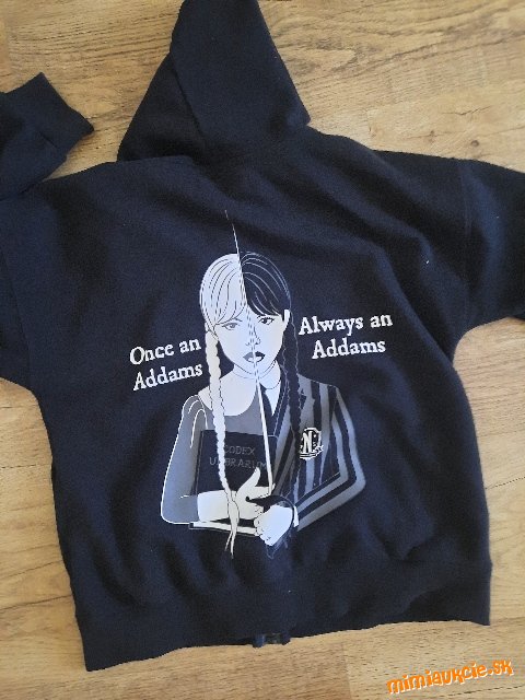 Mikina na zips v.140