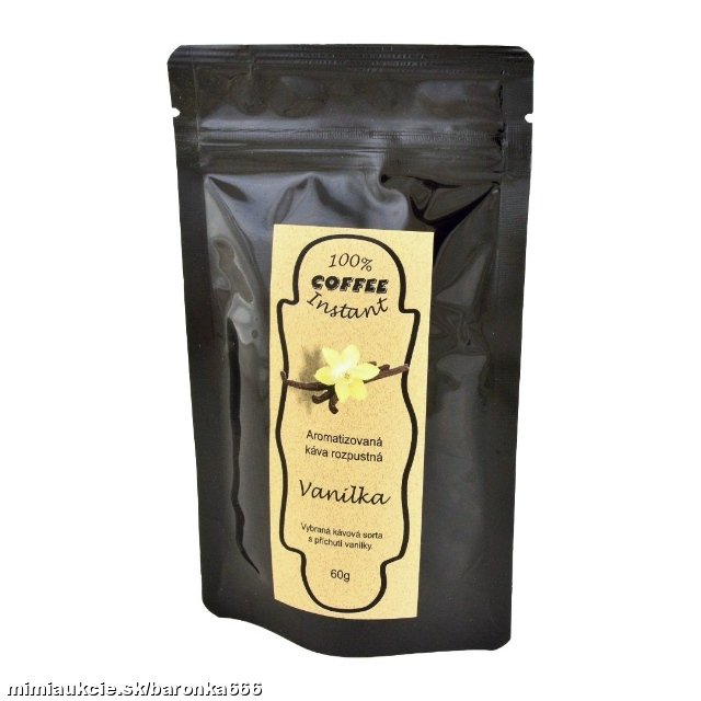 *** Káva instantná Vanilka 60g *** -podmanivá krásna aroma...
