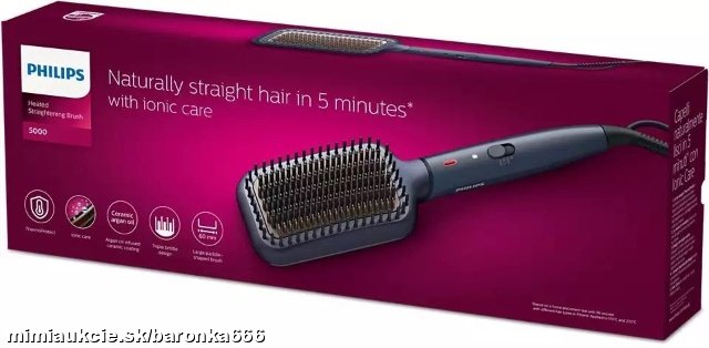Žehliaca kefa na vlasy PHILIPS BHH885/00  - bežne od 50 EUR...