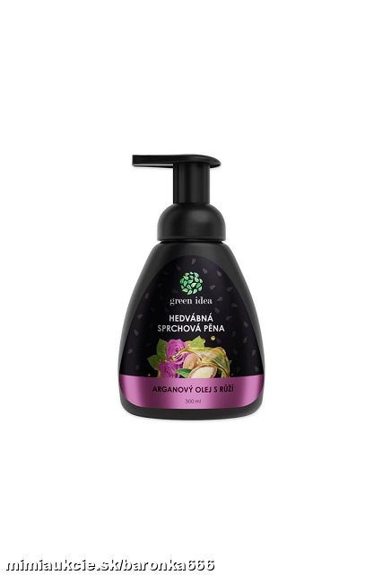 +++ Hodvábna sprchová pena - arganový olej s ružou 300 ml +++