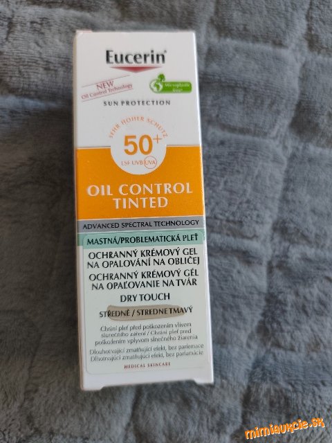 EUCERIN OCHRANNY KREMOVY GEL ODTIEN STREDNE TMAVY