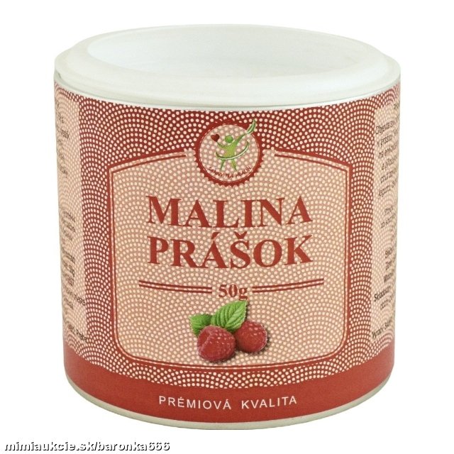 *** Malina - ovocný prášok 50g *** - 1.krát v ponuke...