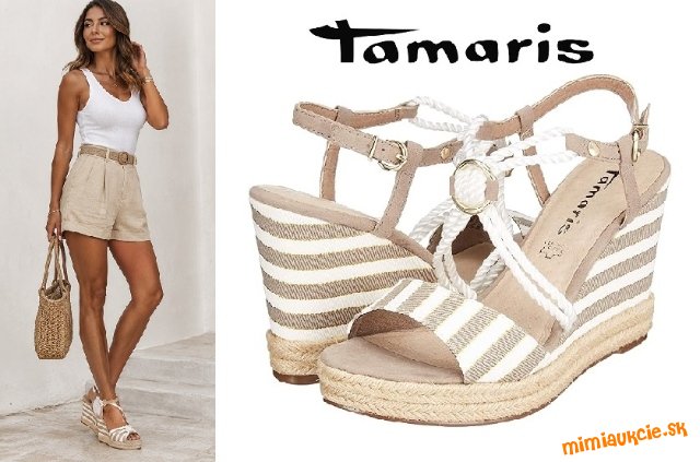 Damske sandale TAMARIS !!! Nove !!! Velkost 41 !!! SUPER CENA