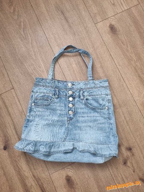 Hand made nova riflova kabelka s volanikom