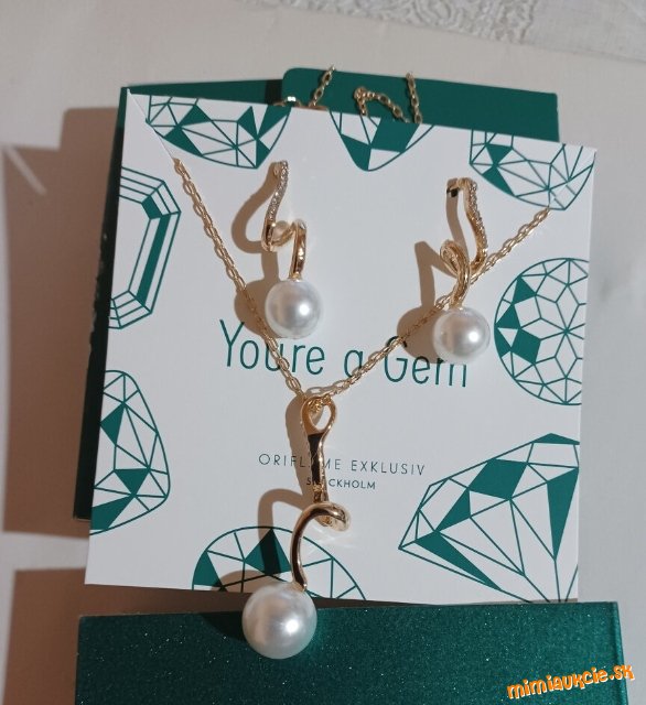 Sada šperkov Hidden Gems Pearl -