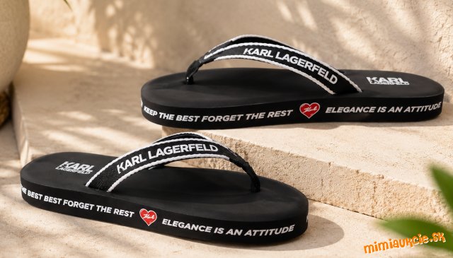 Šlapky Karl Lagerfeld v.37 Pc-40€