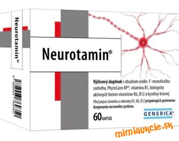 ❤️ ❤️ ❤️ Generica NEUROTAMIN 60 kapsúl !!!❤️ ❤️ ❤️
