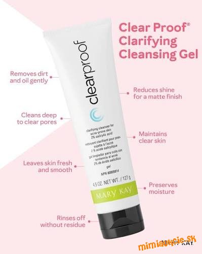 ❤️ ❤️ ❤️ MARY KAY Clear Proof® Čistiaci gél na pleť so sklonom k akné!!! ❤️ ❤️ ❤️