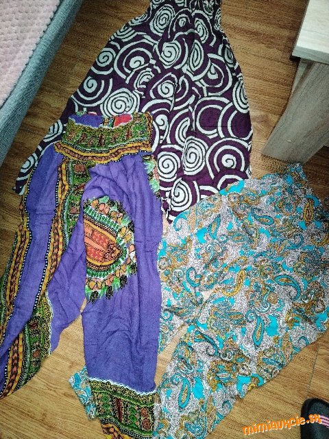 3x letné nohavice S/M