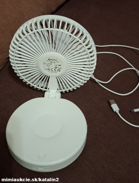 Mini ventilátor - prenosný
