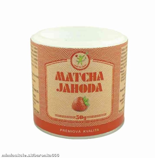 *** Matcha Jahoda 50g *** - jedinečná chuť...