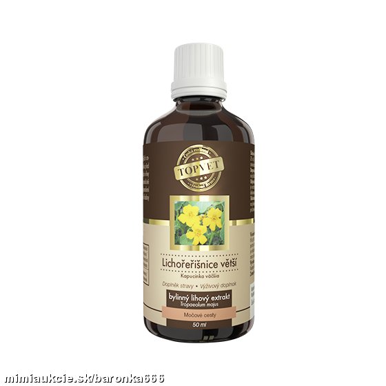 Kapucínka tinktúra - 50 ml  prírodného  všelieku ...