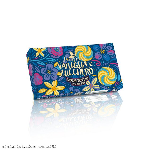 ***	 Mydlo Florinda Cremosi - Vaniglia e Zucchero 100 g *** - !!! NOVINKA  !!!
