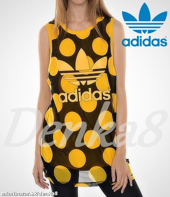 ADIDAS Originals úžasný predĺžený top / šaty