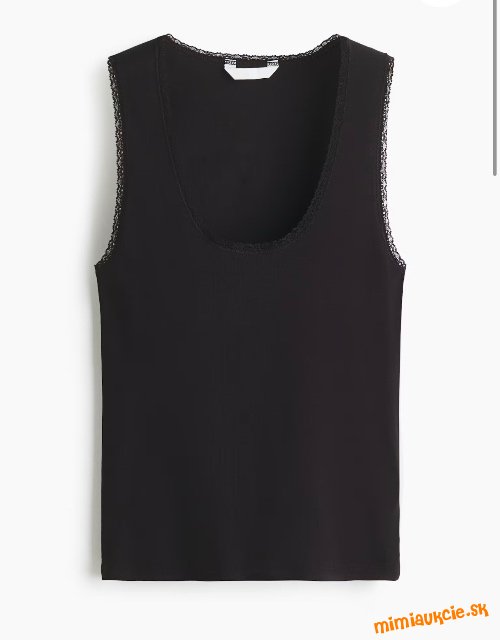 Tielko s cipkovym lemon - nova kolekcia H&M - v predajni 8,99eur