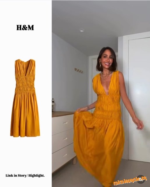 Nadherne saty - prave dorazilo H&M - v predajni 47,99eur