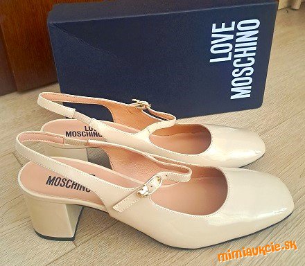 Lodicky LOVE MOSCHINO !!! Nove s krabicou !!! SUPER CENA