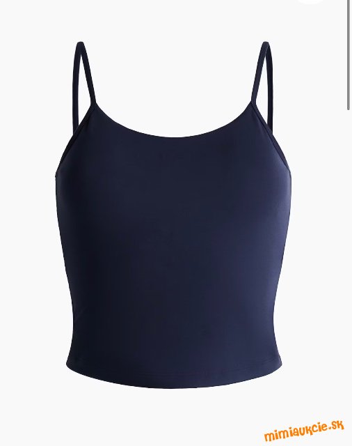Sportove tielko so vsitou podprsenkou - nova kolekcia H&M - v predajni 18,99eur