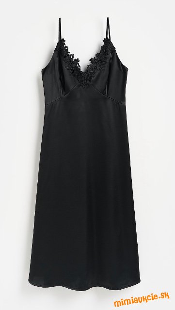 Satenove saty s dekorativnym detailom - prave dorazilo Reserved - v predajni 39,99eur