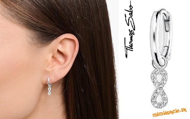 Nausnica THOMAS SABO !!! Nosi sa len 1 kus !!! POVODNA CENA 59 EUR