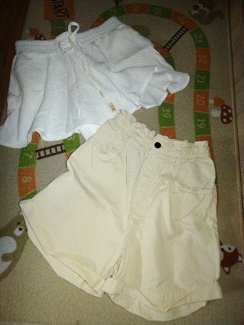 2x kraťasy S/M H&M a Sinsay