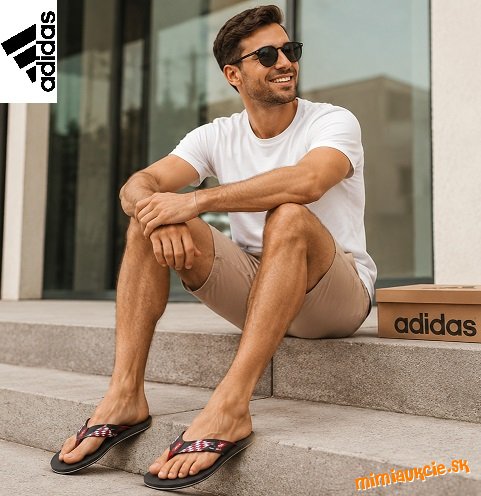 Panske slapky ADIDAS !!! Nove s krabicou !!! SUPER CENA
