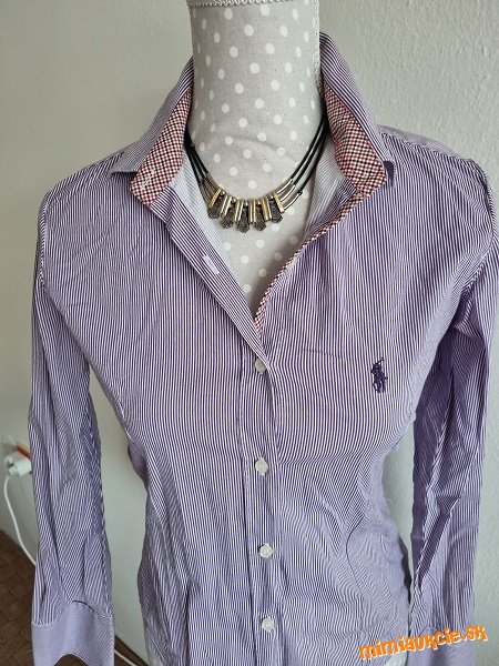 fialová blúzka Ralph Lauren veľ. S
