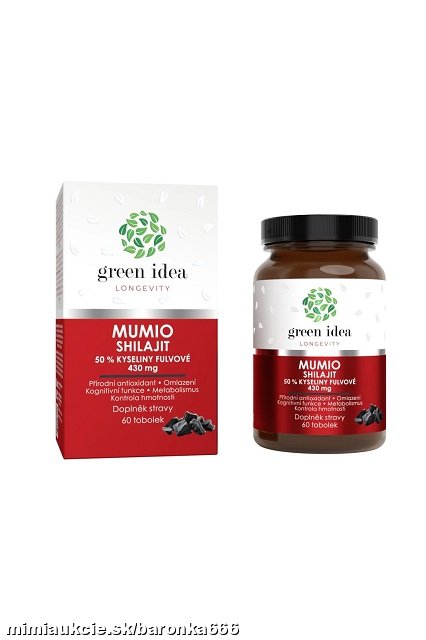 *** Mumio - Shilajit -60 ks *** -antioxidant. , omladenie , kontrola hmotnosti...