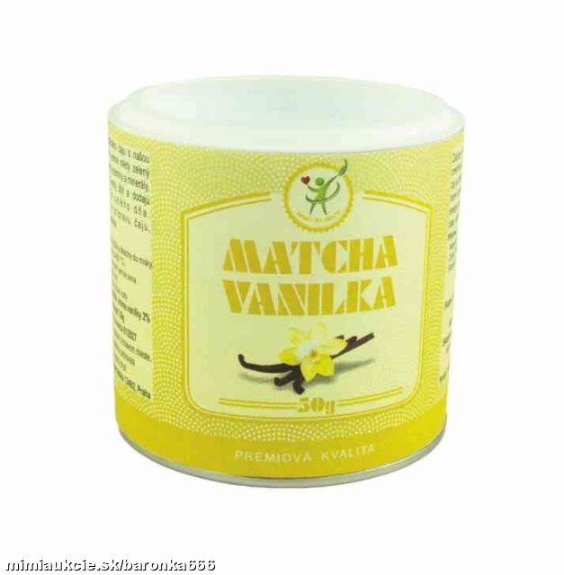 *** Matcha Vanilka 50g *** - "pre milovníkov matche ,ale aj vanilky "...