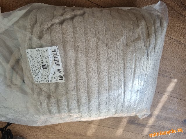 Velka nova deka farby bielej kavy 200x230