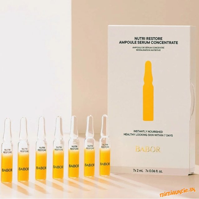 Babor Nutri Restore ampoule serum 7x2ml
