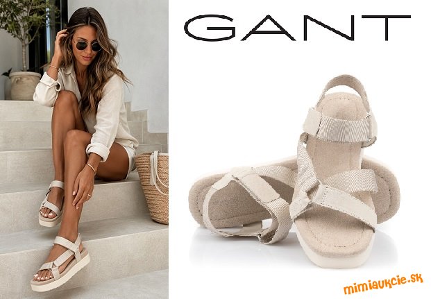 Damske sandale GANT !!! Nove s krabicou !!! Velkost 38 !!! SUPER CENA
