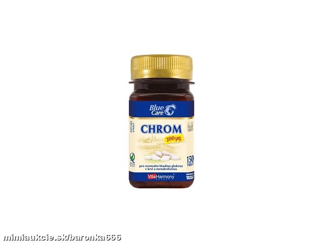 +++ Chrom 200 μg - 150 tbl. +++ -nielen pre správny  metabolizmus...