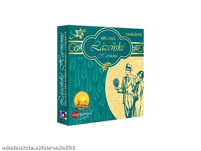 +++ Kúpeľné oplátky Harmónia New - Vanilkové -180 g +++
