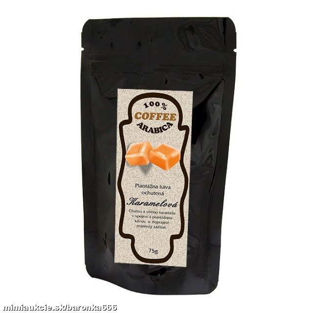 *** Káva mletá Karamelová 70g *** - neodolateĺná chuť luxusu...