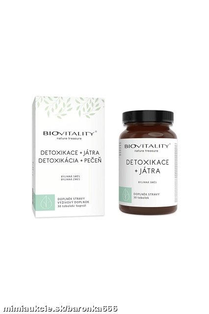 +++  Detoxikácia + pečeň - kapsuly 30 ks +++