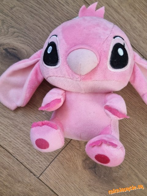 ružový plyšový Angel z rozprávky Lilo & Stitch