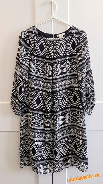 H&M vzorované šaty