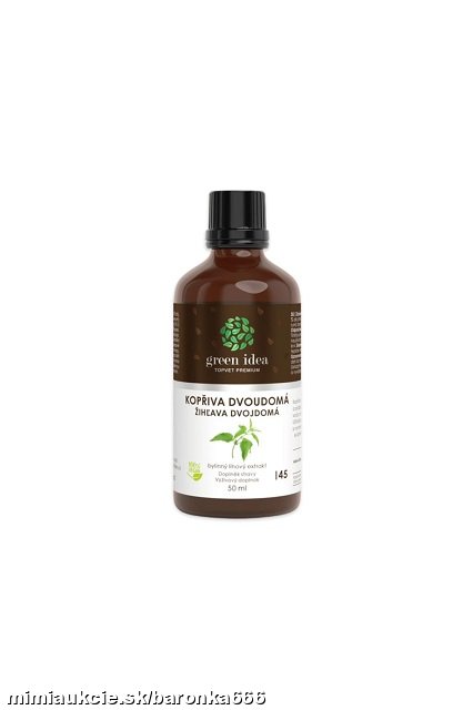Žihľava dvojdomá tinktúra - kvapky 50 ml -všestranná  100 % prírodná pomocníčka...