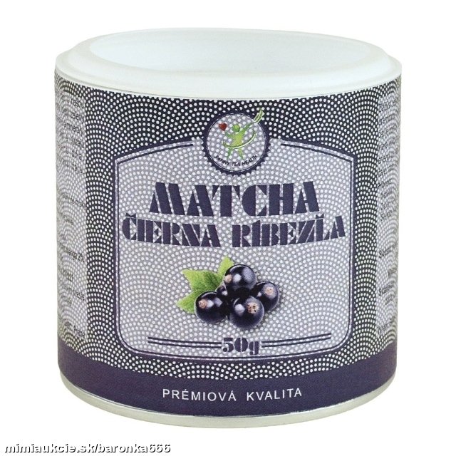 +++ Matcha Čierna ríbezľa 50g +++ - čaj plný vitamínov a antioxidantov...