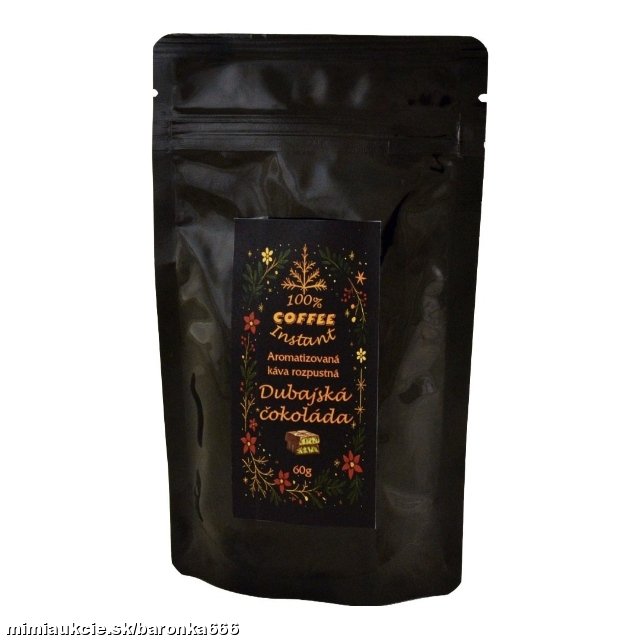 *** Káva instantná Dubajská čokoláda 60g *** - 1. krát v ponuke...