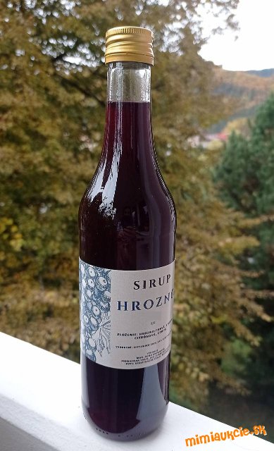 Sirup - HROZNO (0,5l)