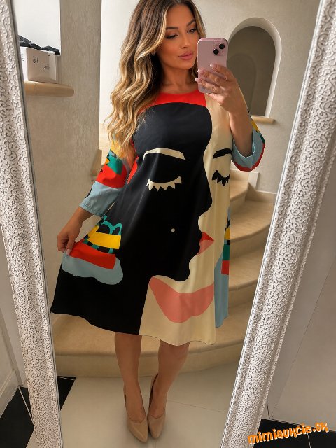 Dámske šaty Art Face