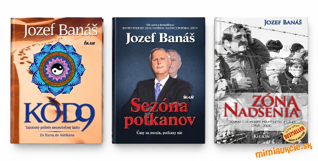 3x kniha od Jozefa Banáša
