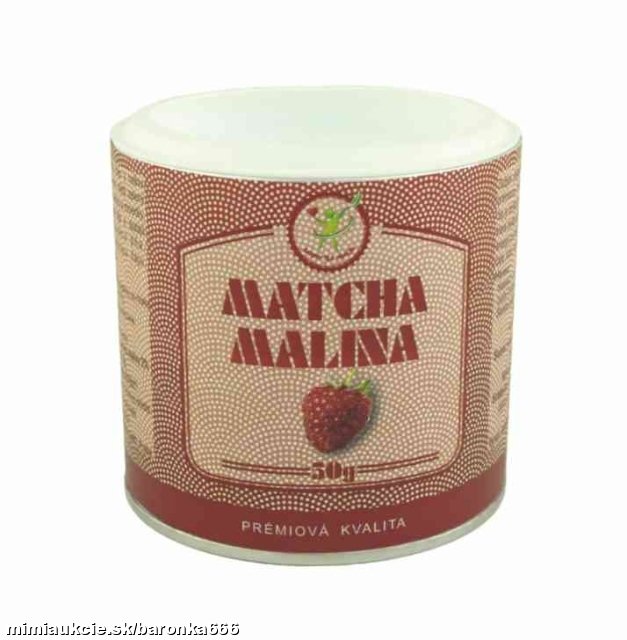 *** Matcha Malina 50g *** - !!!  jedinečná akciová cena !!!