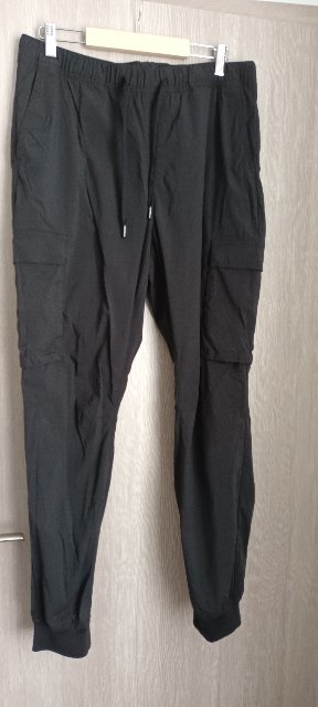 ***Cierne cargo slim nohavice_H&M_velkost S***